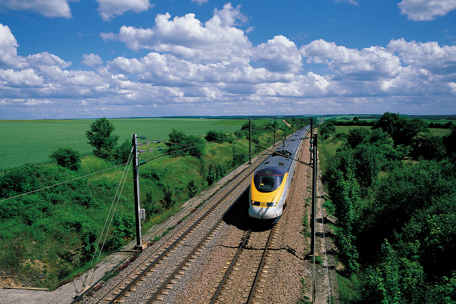 TGV 탑승 이동