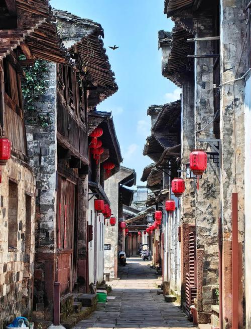 황산 명청대 옛거리