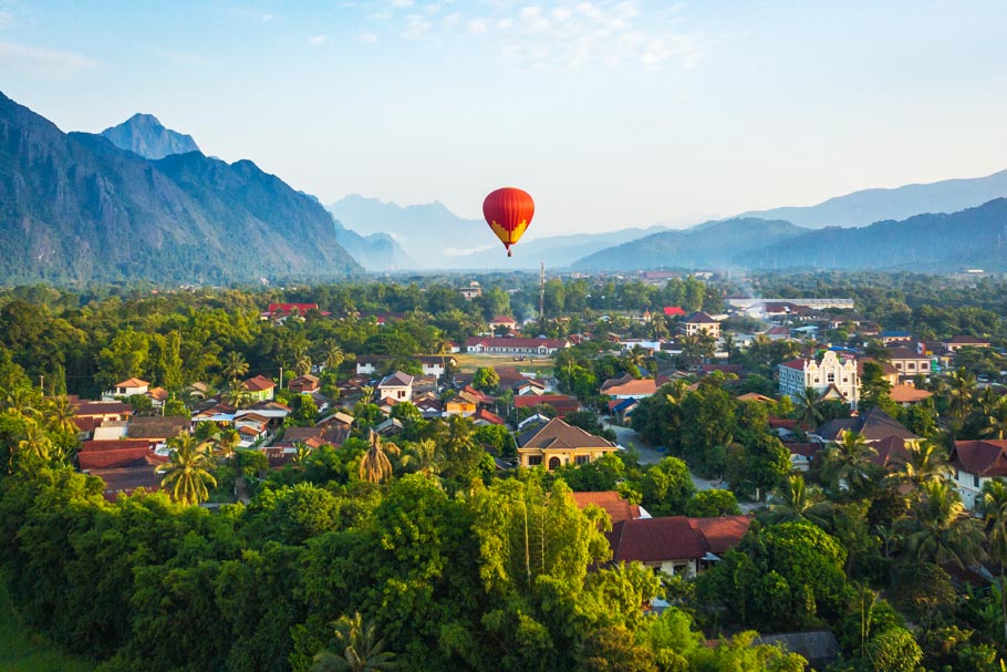 사진:[홈앤쇼핑X라오스5일] [多 보이지,라오스] 비엔티엔/루앙프라방/방비엥 #부산출발 #열기구 체험 #블루라군 #쾅시폭포 #고속열차