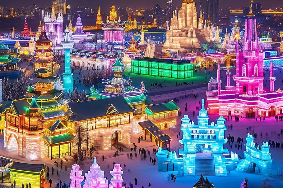 사진:하얼빈 3일 [OZ연합] #아시아나항공 #하얼빈겨울축제 #안중근의사 #온천리조트2박