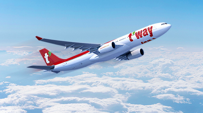 티웨이항공x교원 여행이지